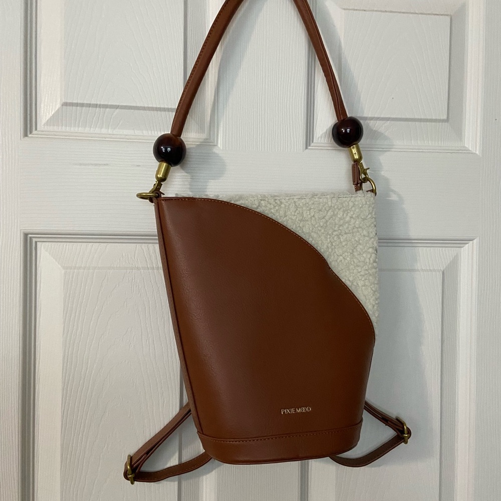 Brown and Cream Pixie Mood Bag
